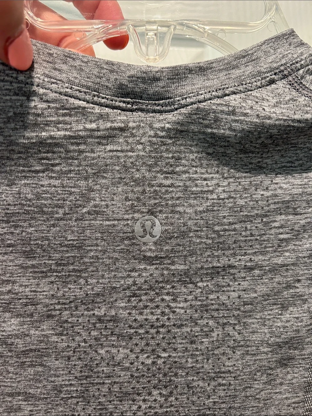 LULULEMON Women’s Short-Sleeve Performance Tee in Heather Gray